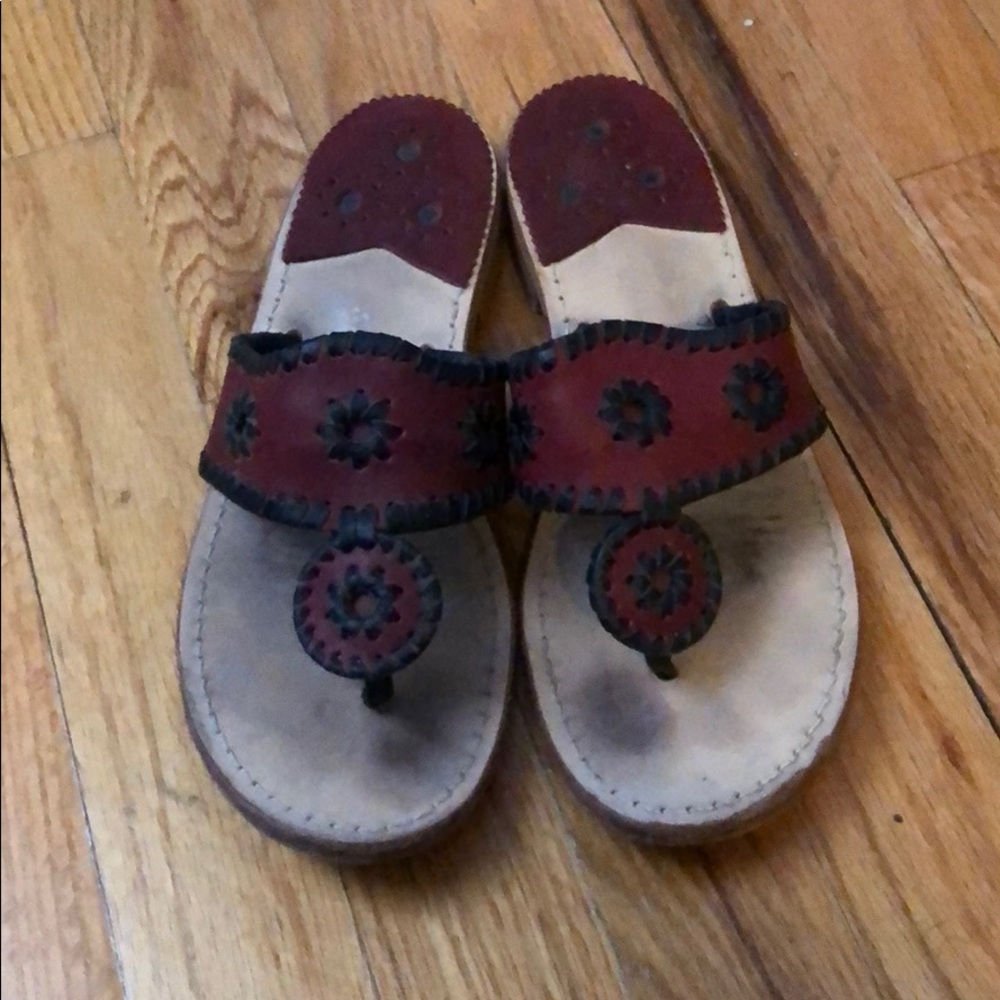Garnet & Black Jack Rogers